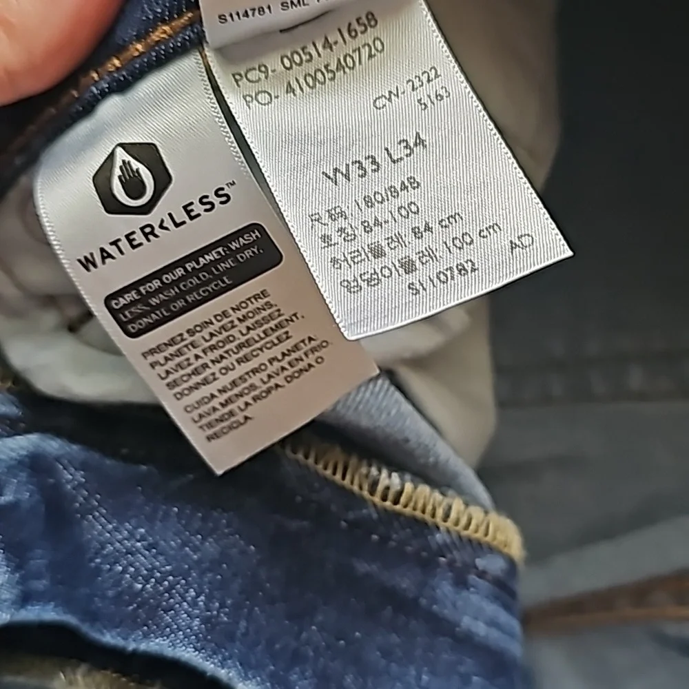 EUC Levis 514 Men’s Straight Leg sz 33 x 34